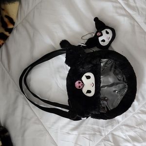 Kuromi crossbody with Keychain